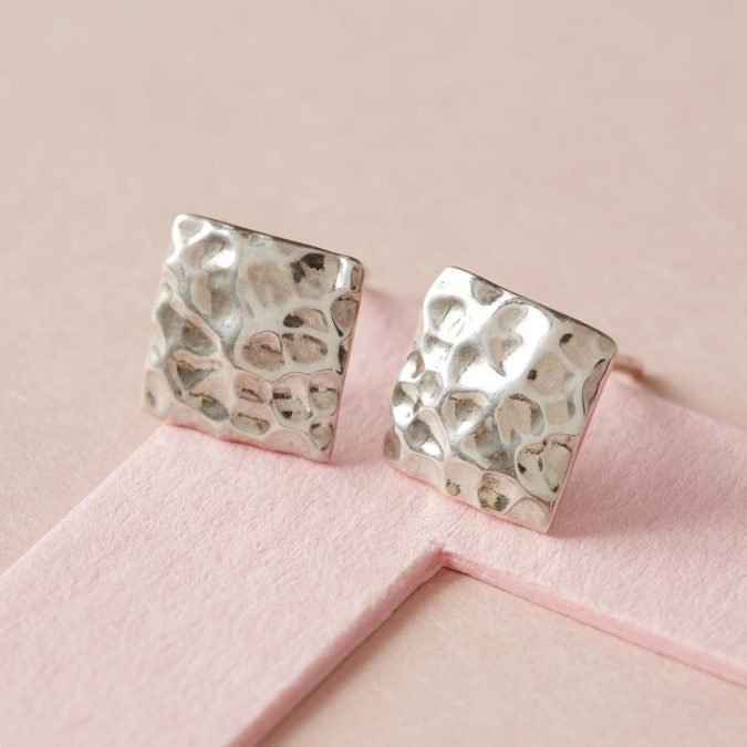 Tranquility Square Earrings