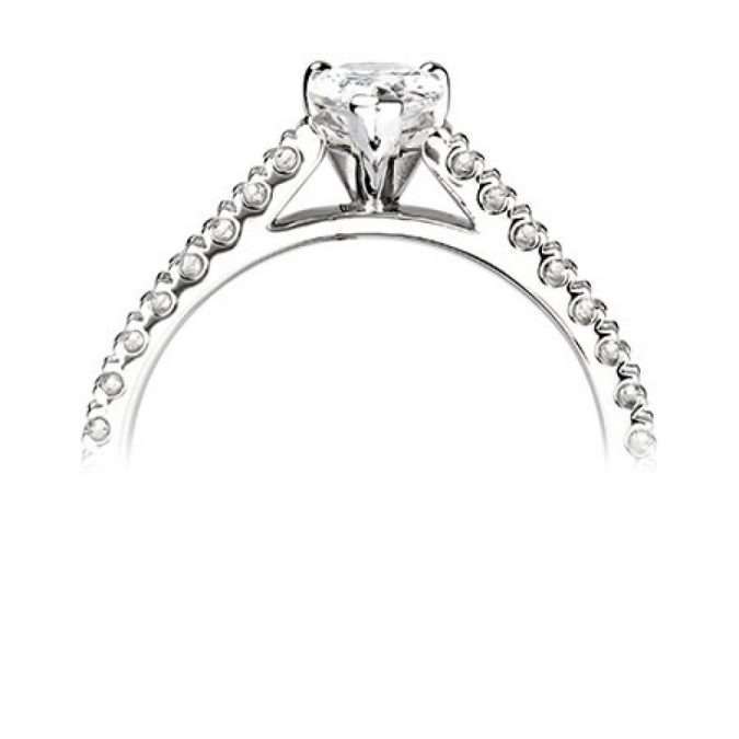 Cardi B Solitaire Engagement Ring