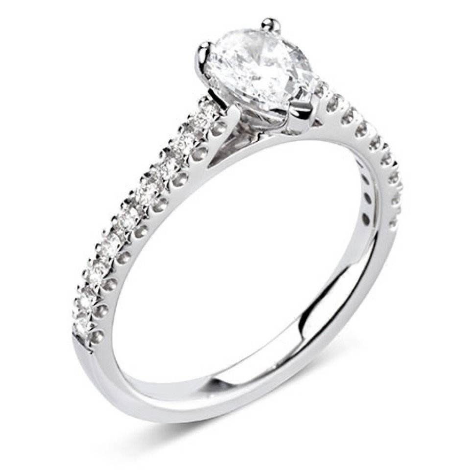 Cardi B Diamond Solitaire Engagement Ring - Kashka London