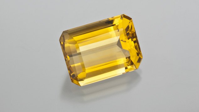 Most faceted citrine on the market has no eye-visible inclusions. - Robert Weldon