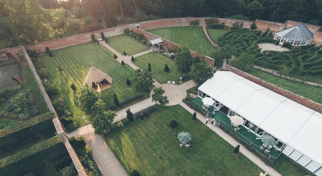 The Victorian Walled Garden Pavilion, wedding venue recommended by KASHKA