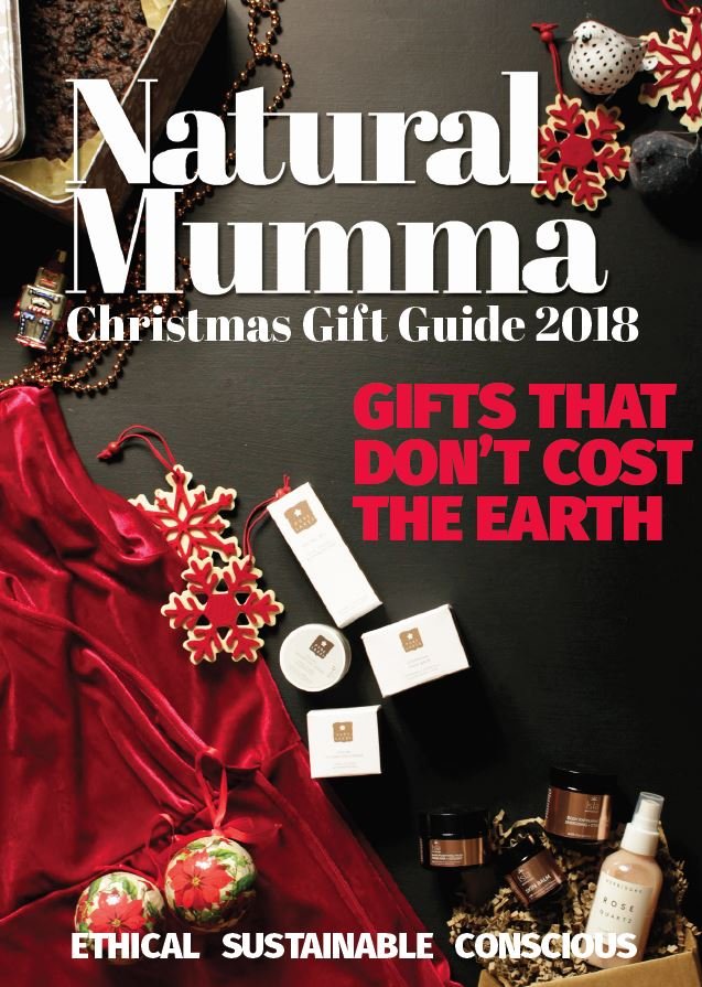 Natural Mumma Christmas Gift Guide 2018 cover